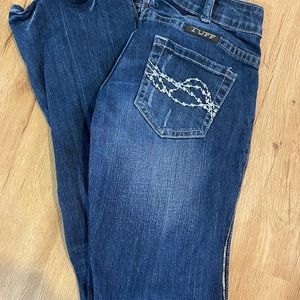 Womens Tuff Jeans w/ sparkle on sides